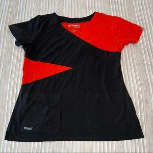 Grey’s Anatomy Stretch Color Block V-Neck Scrub Top